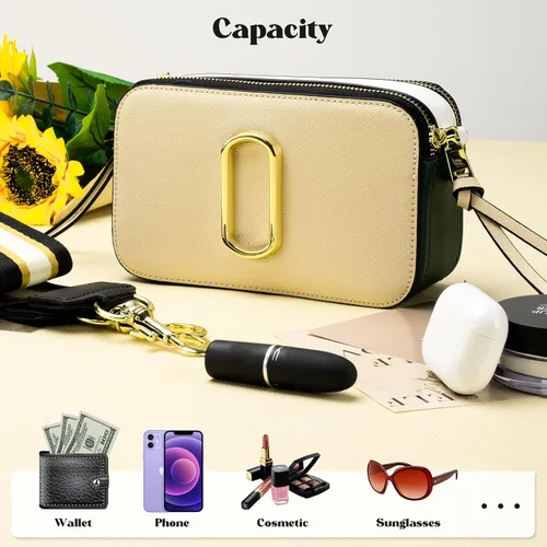 Vista 5 de Mawpoy Bolsos cruzados para mujer, bolsos cruzados de cuero para mujer, bolsos cruzados para mujer, bolso cruzado de noche