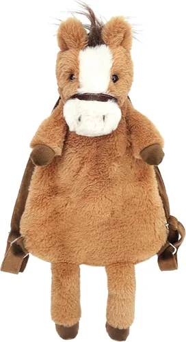 Vista 3 de MON AMI Celeste - Mochila de felpa con diseño de gato, bolsa de viaje