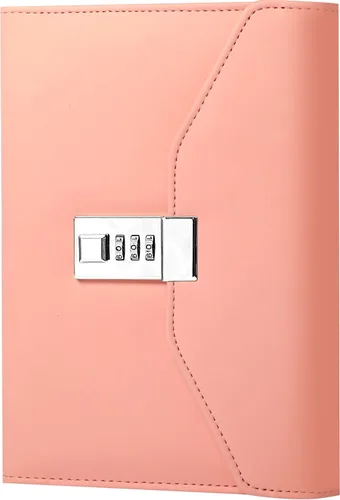 Vista 8 de Diario CAGIE con cerradura para mujeres, regalos de diario de privacidad de envoltura completa para niñas, cuaderno de línea gruesa de 224 páginas