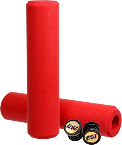Vista 6 de ESI Grips Extra Chunky - Puños de MTB de silicona - Comodidad y control máximos para ciclistas de bicicleta de montaña y bicicleta eléctrica, Puños
