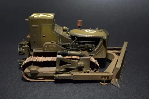 Vista 9 de MiniArt Modelos US Blindado Bulldozer Modelo Kit (escala 1:35)