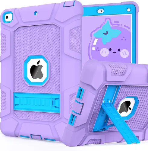 Vista 20 de Fundas para iPad de 6ª Generación, Funda de 5ª Generación, Air 2 de 9.7 Pulgadas a Prueba de Golpes, Resistente, Funda Protectora con Pata