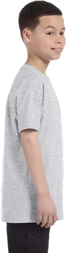 Vista 2 de Heavyweight Blend playera de la juventud, color piedra arenisca
