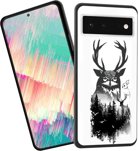 Vista 207 de Funda delgada para Google Pixel 4 XL, funda delgada de silicona de TPU suave a prueba de golpes para Google Pixel 4 XL, astronauta Galaxy