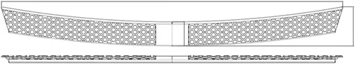 Vista 9 de Protector de parachoques trasero compatible con Chrysler Pacifica 2017-2026
