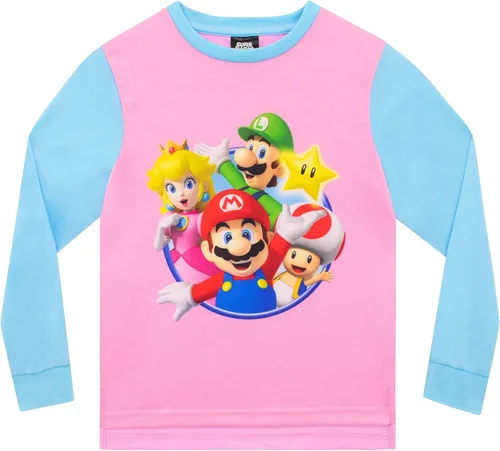 Vista 2 de SUPER MARIO Pijama de juego para niñas