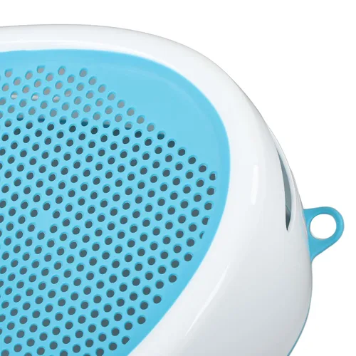 Vista 6 de Soporte de baño para bebé, soporte para tina de baño, soporte de baño para bañera o fregadero, soporte de apoyo de silicona suave, red de baño