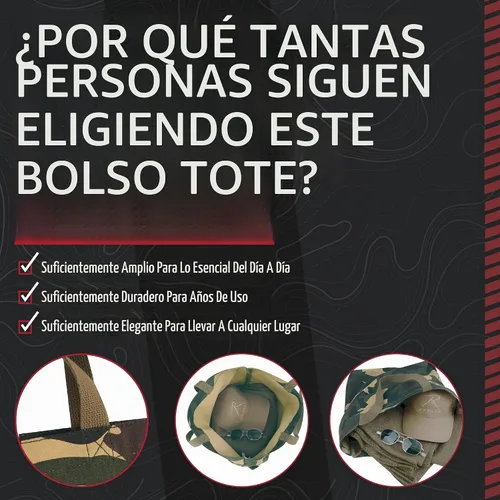 Vista 3 de Rothco Bolsa de lona Camuflaje del bosque