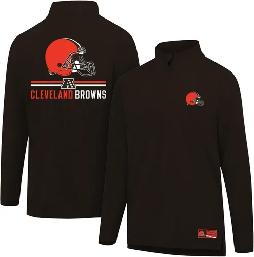 Vista 27 de Ultra Game Men's NFL Official Super Soft Quarter Zip Long Sleeve T-Shirt