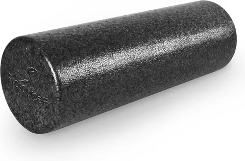 Vista 10 de ProsourceFit Rodillos de espuma de alta densidad de 12 pulgadas de largo, herramienta de masaje atlético firme para cuerpo completo para Negro