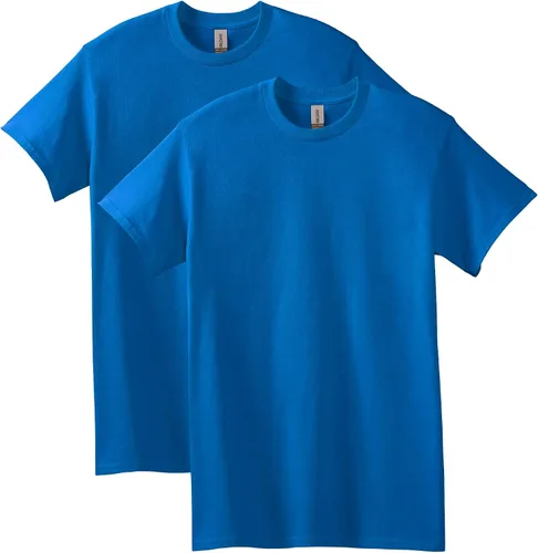 Vista 71 de Gildan Camiseta de algodón pesado para adultos, estilo G5000, paquete múltiple Gris ceniza (paquete de 2)