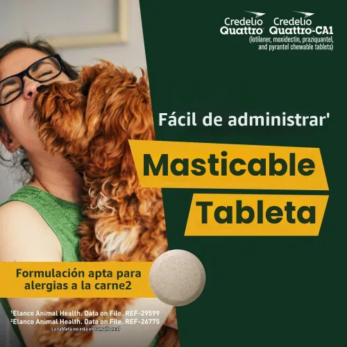 Vista 5 de Credelio Quattro / Credelio Quattro-CA1 para perros 25.1-50 libras, 1