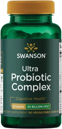 Vista 8 de Swanson Complejo probiótico ultra 30 mil millones de CFU 60 cápsulas vegetales (paquete de 2)