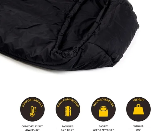 Vista 7 de Snugpak Softie 3 Merlin Sleeping Bag 41F