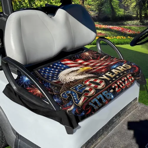 Vista 43 de AFPANQZ Toalla personalizada para cubierta de asiento de carrito de golf, añade tu texto, imagen, logotipo, nombre, protector de asiento de carrito