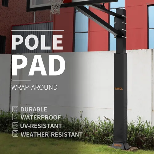 Vista 7 de Square Pole Padding Outdoor Basketball Pole Pads Square Pad for Pole Wrap Around Pad Pole Base Padding Waterproof Durable UV-Resistant for
