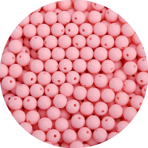 Vista 23 de BONNY BOXX 2000 piezas 4 mm cuentas redondas de acrílico de zafiro suave, bolas de plástico de chicle de burbujas, cuentas gruesas de bolas