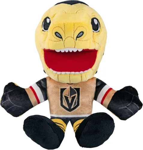Vista 10 de Bleacher Creatures Boston Bruins Blades 8" Kuricha Mascot Sentada de Peluche - Suave Inspirado en Mascota Chibi de la NHL