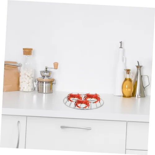 Vista 4 de Stainless Steel Steamer Rack for Kitchen and Rice Cooker Use