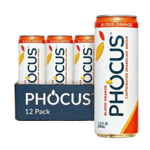 Vista 8 de Phocus Energy Boost, manzana crujiente Sin azúcar 75 mg de cafeína + L-teanina 0 calorías Sabores naturales y edulcorantes 11.5 onzas