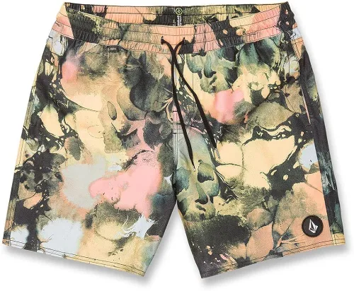 Vista 3 de Volcom Pantalón corto estándar para hombre Chlorine Killer Stoney de 17 pulgadas