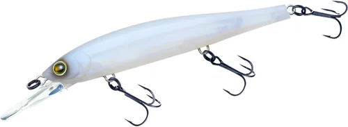Vista 6 de YO-ZURI 3DB Jerkbait Deep 4.331 in Suspend Type Bass Señuelo Sábalo sexy fantasma mate