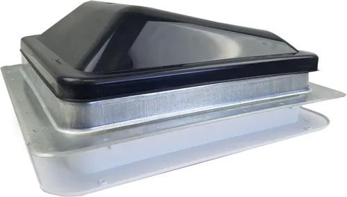 Vista 3 de Ventilación RV de techo con masilla y tornillos y ventilador de 12 voltios