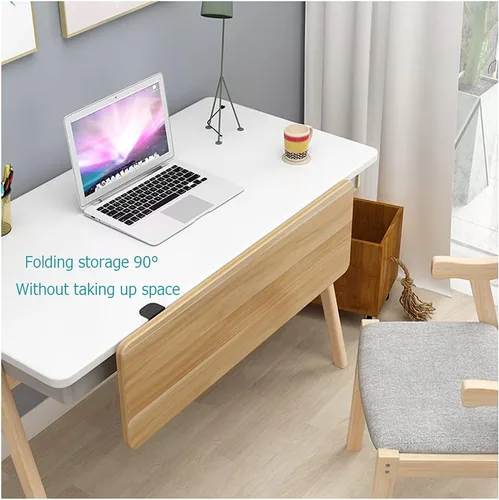 Vista 3 de Y&J Extensor de escritorio grande con abrazadera, bandeja de teclado sin perforaciones, soporte de brazo mesas plegables fáciles de limpiar
