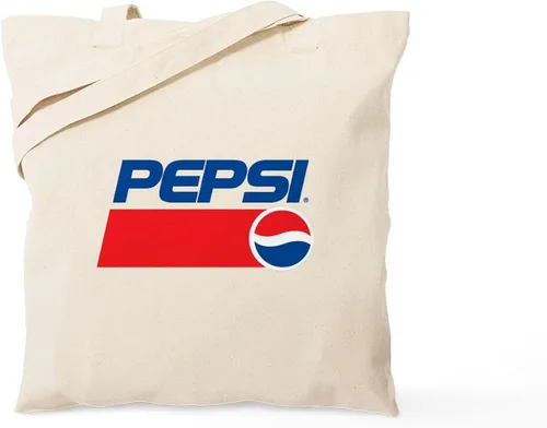 Vista 83 de CafePress Pepsi Tote Bag Bolsa de lona natural, bolsa de compras de tela, Caqui