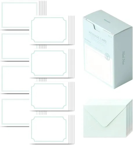 Vista 24 de Monolike Tarjeta Día a Día, 105 Luna - Mezcla de 48 mini tarjetas individuales, 24 sobres Paquete