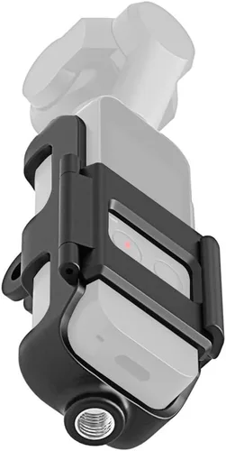 Vista 4 de Carcasa estabilizadora de cámara, carcasa protectora, kit de marco de soporte para tornillo de 1/4 compatible con DJI OSMO Pocket/Pocket 2 para osmo