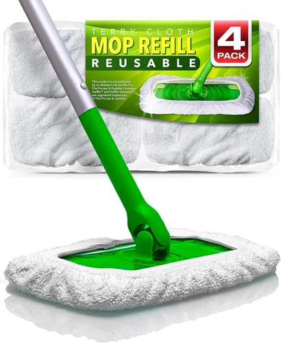 Vista 12 de VanDuck - Almohadillas reutilizables 100% algodón para barredora Swiffer (2 unidades)