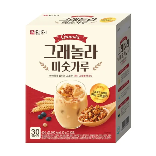 Vista 19 de Damtuh Misugaru - Mezcla de bebida en polvo, mezcla coreana de 12 granos tostados multigrano con quinua, avena, lentejas y garbanzos, bebida