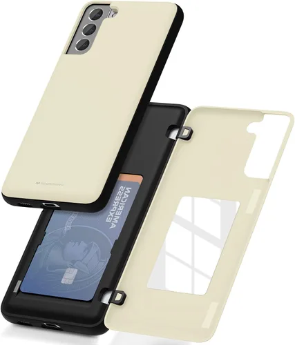Vista 47 de GOOSPERY Funda tipo cartera para Samsung Galaxy S22 Ultra, [tarjetero] parachoques magnético de puerta con cierre automático, cubierta protectora