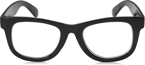 Vista 2 de Betsey Johnson womens Thea Blue Light Glasses Reading Glasses, Shiny Black, 142mm