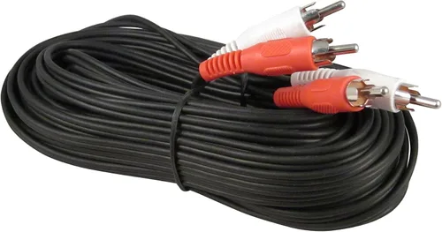 Vista 5 de Your Cable Store Cable de audio RCA de 100 pies de 2 machos a 2 machos