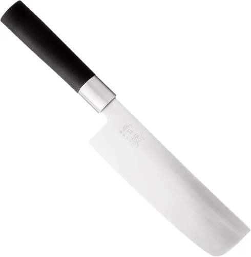 Vista 9 de Cuchillo de pan Wasabi Kai de 9 pulgadas, las serraciones anchas son suaves con el pan, el mango cómodo ofrece un agarre seguro en condiciones