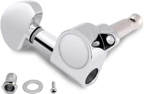 Vista 4 de Bogart Clavijas de afinación de cuerda selladas, llaves de afinación, cabezales de máquina Grover, afinadores para guitarra eléctrica o guitarra