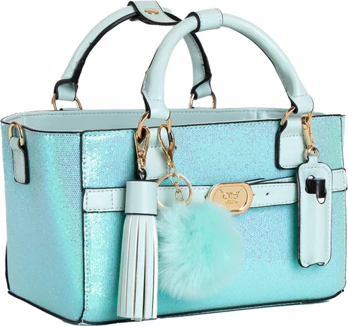 Vista 45 de CRS Cross Rink Side Tote. Ice Skating Accessory Bag-Figure Skating, Roller, Inline Skaters, Dance, Cheer.Organizes Guards Water Bottle Phone