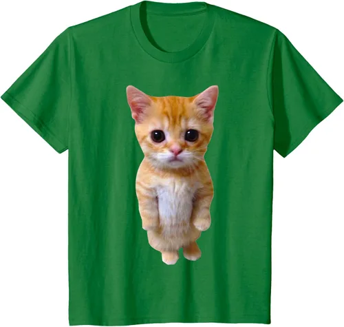 Vista 40 de El Gato Meme Sad Crying Cat Munchkin Kitty Meme Camiseta de moda Small Negro