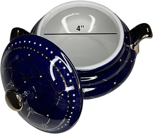 Vista 3 de Sopera De Ibeyis Sopera De Ibeyis Sopera Azul Sopera Porcelana Potiche De Jimaguas Sopera Sopera Sopera De Jimaguas Sopera Pequeña