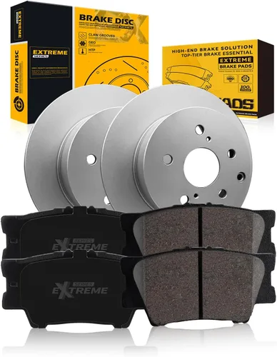 Vista 28 de TOVASTY Kit de freno trasero E-Coated para Honda Civic 2006-2015