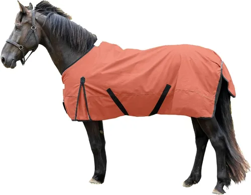 Vista 7 de Resistance 1200 Denier Ligero Sin Relleno Resistente al Agua Transpirable Caballo Lluvia Hoja