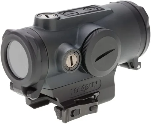 Vista 3 de HOLOSUN HE530G 2 MOA Dot & 65 MOA Circle Micro mira para rifle – Durable Shake-Awake Parallax Free Sight con carcasa de titanio, sistema de retícula