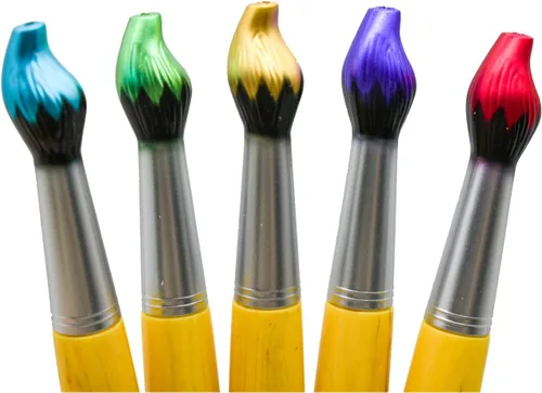 Vista 4 de 25 Uds. novedosos bolígrafos con forma de pincel de bambú, bolígrafos de madera para artistas de arte, escuela, oficina, fiesta, papelería, Navidad