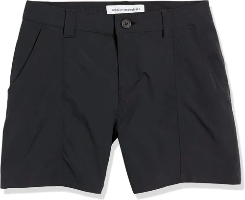 Vista 6 de Tienda Essentials Pantalones cortos de senderismo para mujer de tejido elástico de 5 pulgadas con bolsillos