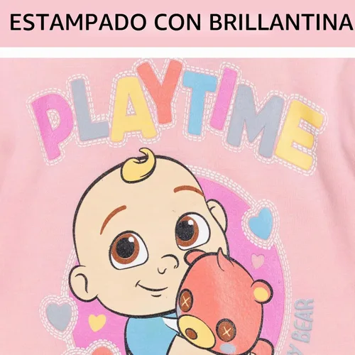 Vista 4 de CoComelon Conjunto de sudadera y pantalones de forro polar para bebés y niños