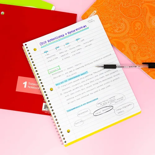 Vista 7 de BAZIC College Ruled 70 Ct. 1-Subject - Cuaderno en espiral