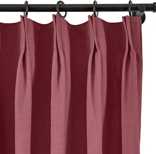 Vista 15 de Frelement Cortinas plisadas de lino de algodón de 100 pulgadas de ancho y 102 pulgadas de largo, cortinas con reducción de ruido para sala