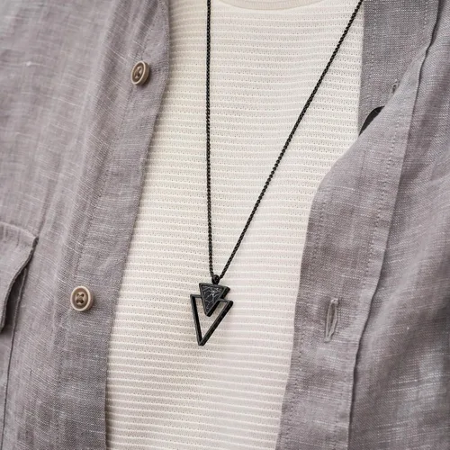 Vista 37 de Galis Collar para hombre, collar de cadena de plata de acero inoxidable de alta calidad para hombres, no se deslustra, cadenas para hombres